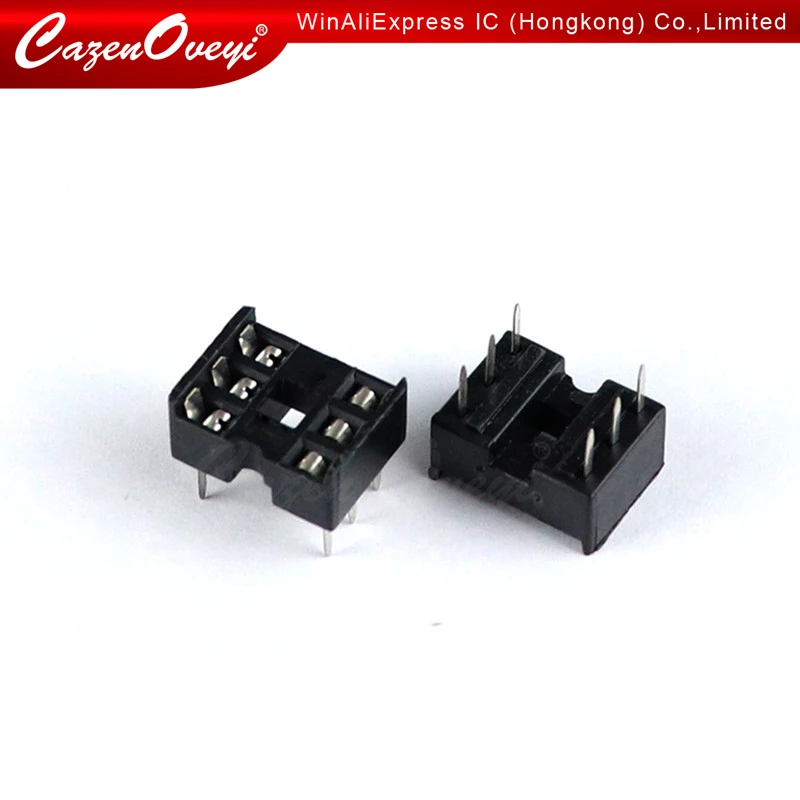 10PCS Sockets DIP6 DIP8 DIP14 DIP16 DIP18 DIP20 DIP28 DIP32 DIP40 pins Connector DIP Socket 6 8 14 16 18 20 24 28 32 40 pin