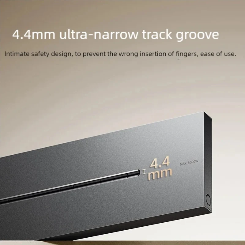 Originele Xiaomi Track Socket Set Wall Power Rail Beweegbare stopcontacten High End Huishoudapparaat Power 8000W High Power Professioneel Nieuw