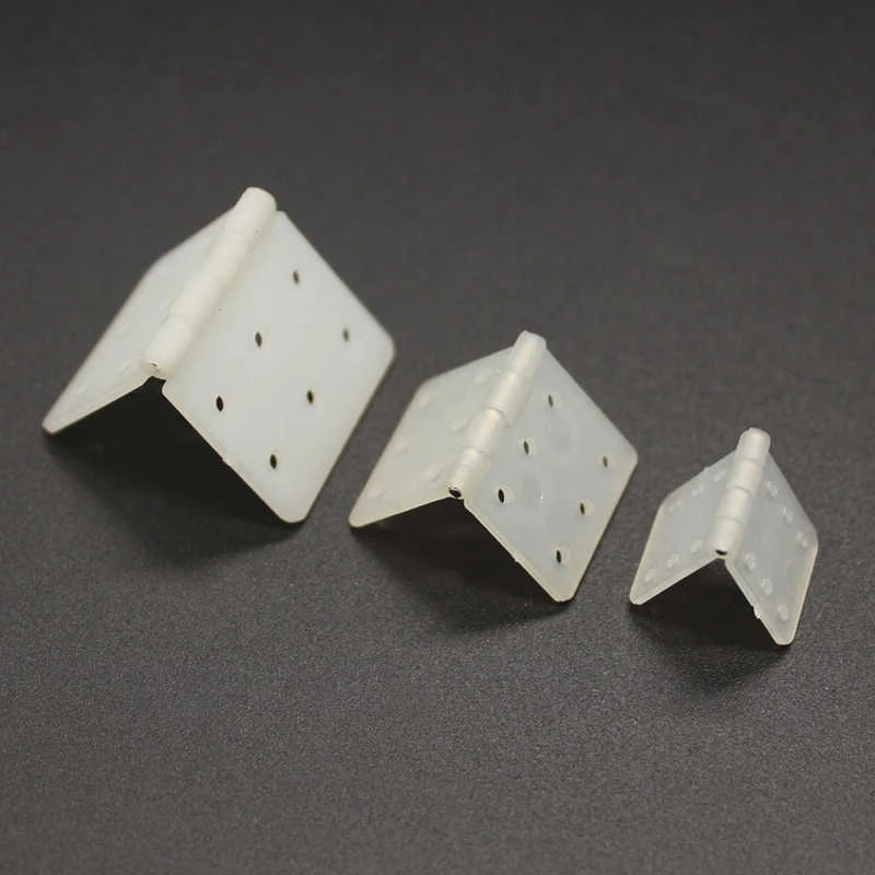 5-50pcs Nylon Hinge Pinned Hinge For RC Airplane Plane Parts DIY Model Replacement 12x24mm 16x29mm 20x36mm