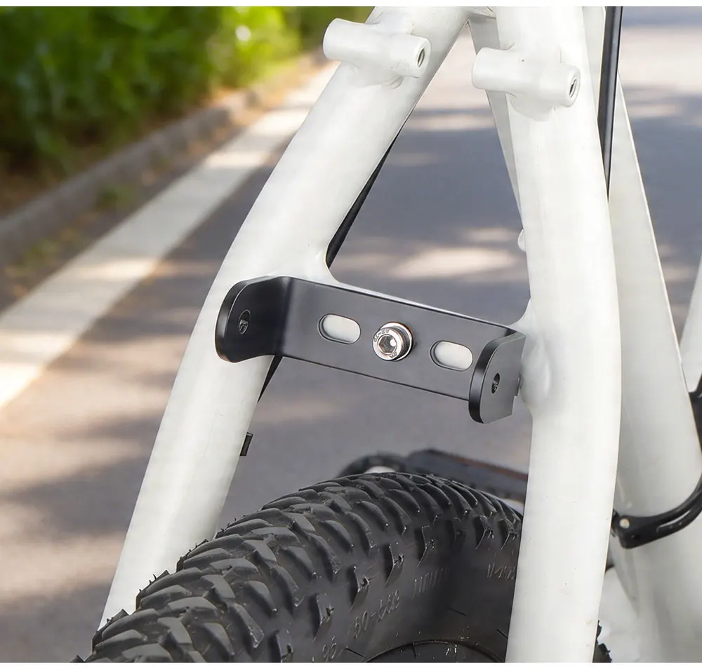 Deemount U-förmiger Fahrrad-Sattelstützen-Trägeradapter, Konvertierungs-Halterung, Edelstahl-Fahrrad-Heckträger – Detail 12
