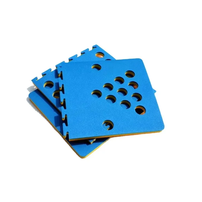 

Three Puzzle XPE Foam Floating Cup Plate Beer Table in Pool 60CM Portable Water Mat
