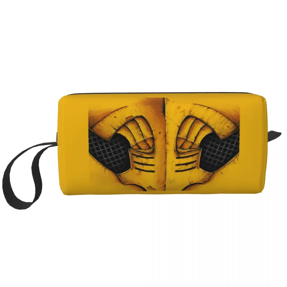 Mortal Kombat Scorpion Bolsa de Higiene Pessoal para Mulheres, Maquiagem Cosmética Kawaii, Armazenamento de Beleza, Kit Dopp, Jogo MKX Jiang