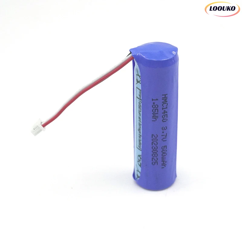 Original HMC1450 3.7V 500mAh Li-ion Battery For 70mai Smart Dash Cam Pro Midrive D02 Replacement Batterie 3-wire Plug with BMS