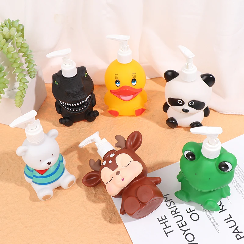 Cartoon Animal Hand Soap Pump Lotion Hand Soap Shampoo Shower Gel Dispenser Outdoor Misting Cooling System Fogger Machine