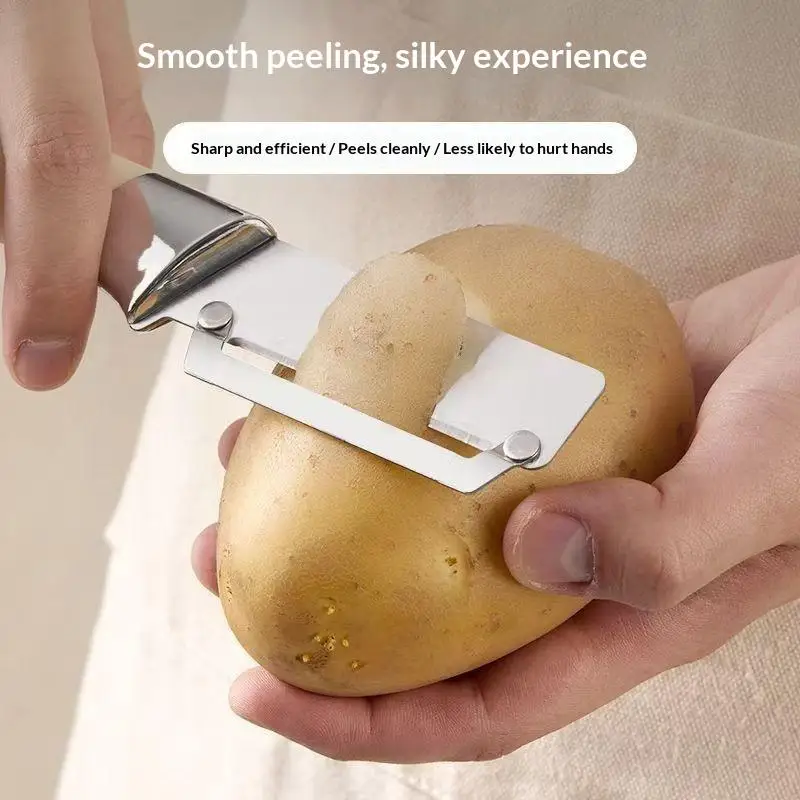 Multi-Function Vegetable Peeler For Kitchen Potato Pumpkin Peeler With Stainless Steel Blades For Effortless Cooking