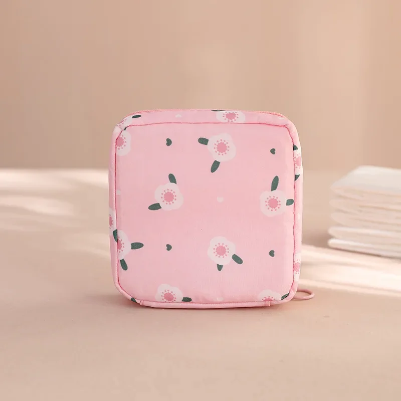 Small Cosmetic Bag Girl Lipstick Bag Women Make Up Organizer Bag Beautician Makeup Pouch Sanitary Pads Bags Toiletry Beauty Case