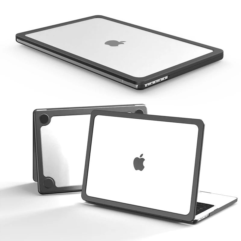 

Laptop Case for Macbook Air 13 15 Pro 14 16 M1 M2 M3 M4 Chip 11 12 13.3 13.6 14.2 15 16 inch All full Strong Protective Cover