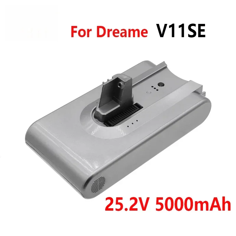 NEW 25.2V 7S1P 5000mAh For Dreame V11 V11SE V12 V12pro VVT1 VVN6 VVA1 VVN5 Wireless Vacuum Cleaner Battery Pack Replacement image 3