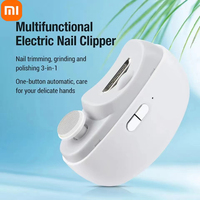 XIAOMI Electric Nail Clipper Grinding And Polishing 2 in 1 Multifunctional Portable Automatic Nail Grinder Electric Manicure New