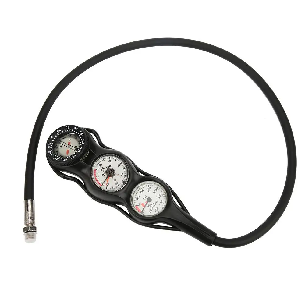 

Professional Diving Gauges Luminous Depth Meter Compass Scuba Diving Pressure Gauge 3/2/1 Gauges Depth Pressure Gauge
