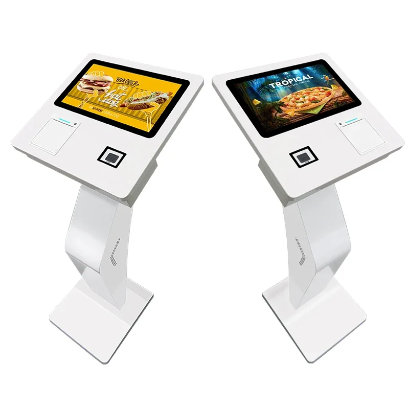Restaurant Shopping Mall  Android Win 10 PC AIO Printer Credit Card Touch Screen Automatic Payment Machine