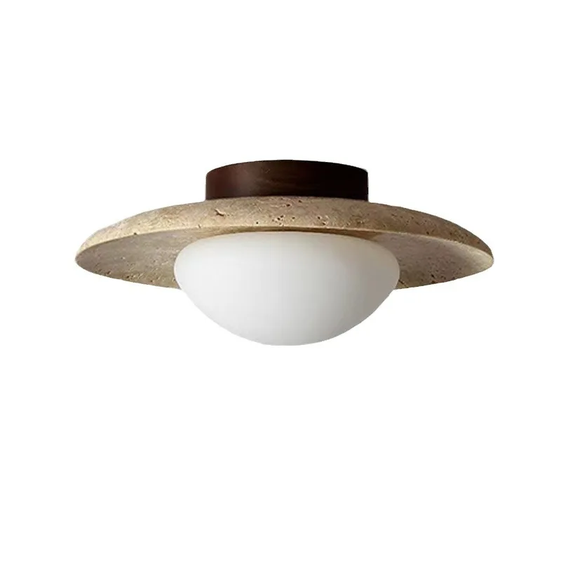 

Light Luxury Modern Natural Stone Ceiling Light Japanese Indoor Home Corridor Living Room Study Bedroom LED Decorative Light