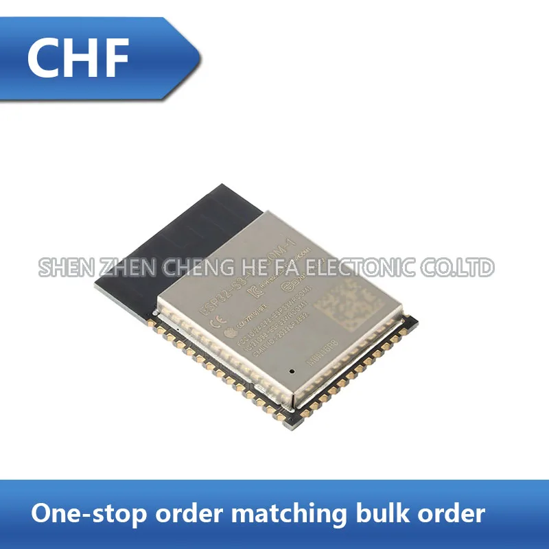 1PCS/5PCS ESP32-S3-WROOM-1-N16R8 SMD Wi Fi+Bluetooth 16MB 32-bit dual core MCU module brand new original in stock