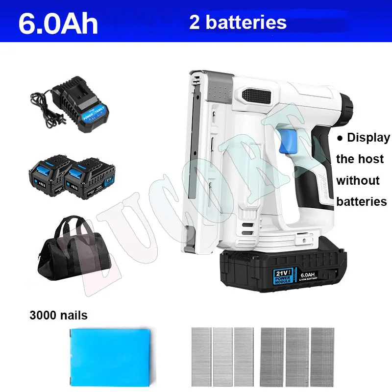 

Электрический гвоздезабивной станок и степлер, мебельный степлер, столярные изделия, деревообрабатывающие инструменты, 21 В, литиевая батарея, пистолет для гвоздей, мебельная конструкция