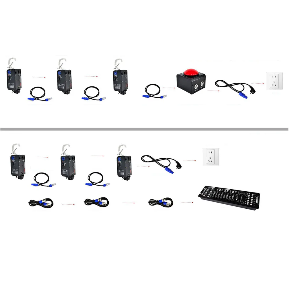 Kabuki Curtain Drop Control Stage Power Drop Control System DMX Controlled Hook Stage Screen Concert Curtain Kabuki Drop