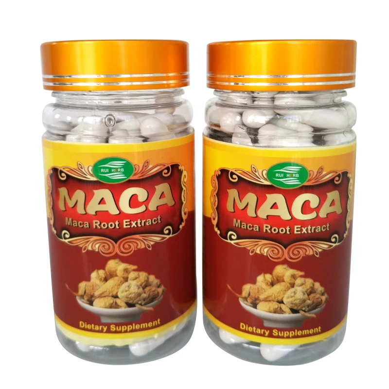 

1Bottle 90pcs Maca Root Extract Powder Capsules