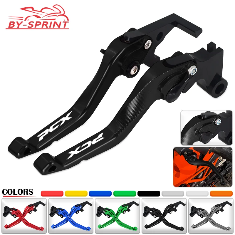 

PCX Motorcycle CNC Adjustable Short Brake Clutch Lever Handlebar Brake Lever For HONDA PCX160 PCX155 pcx155 pcx160 2021-2023