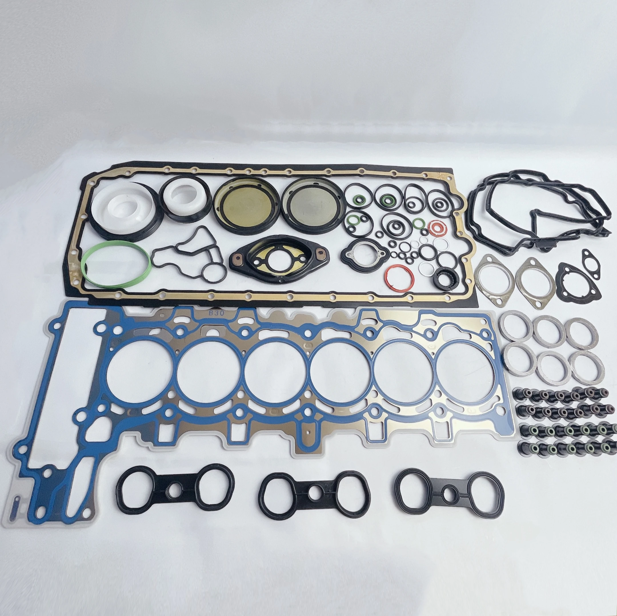 In stock N52 N52B25 N52B30 rebuild kit overhaul repair set full gasket kit for BMW N52 2.5L 3.0L 11127555758 11127548921