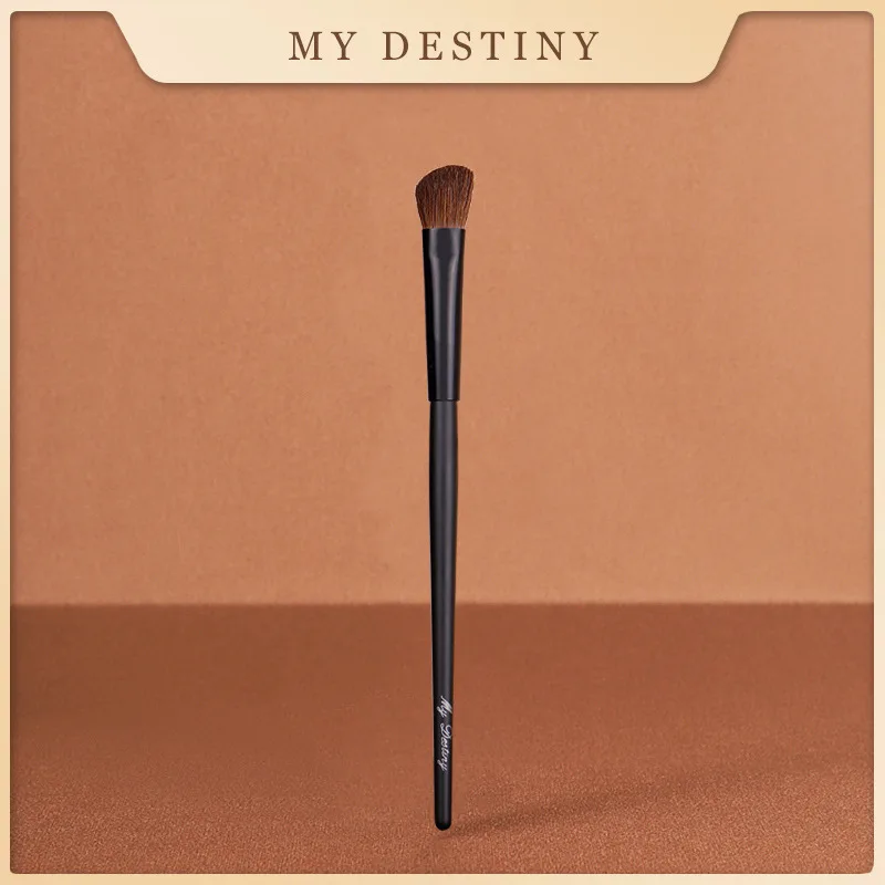 MyDestiny makeup brush-Pony hair diagonal nose shadow brush eye shadow brush-Natural animal hair makeup brush