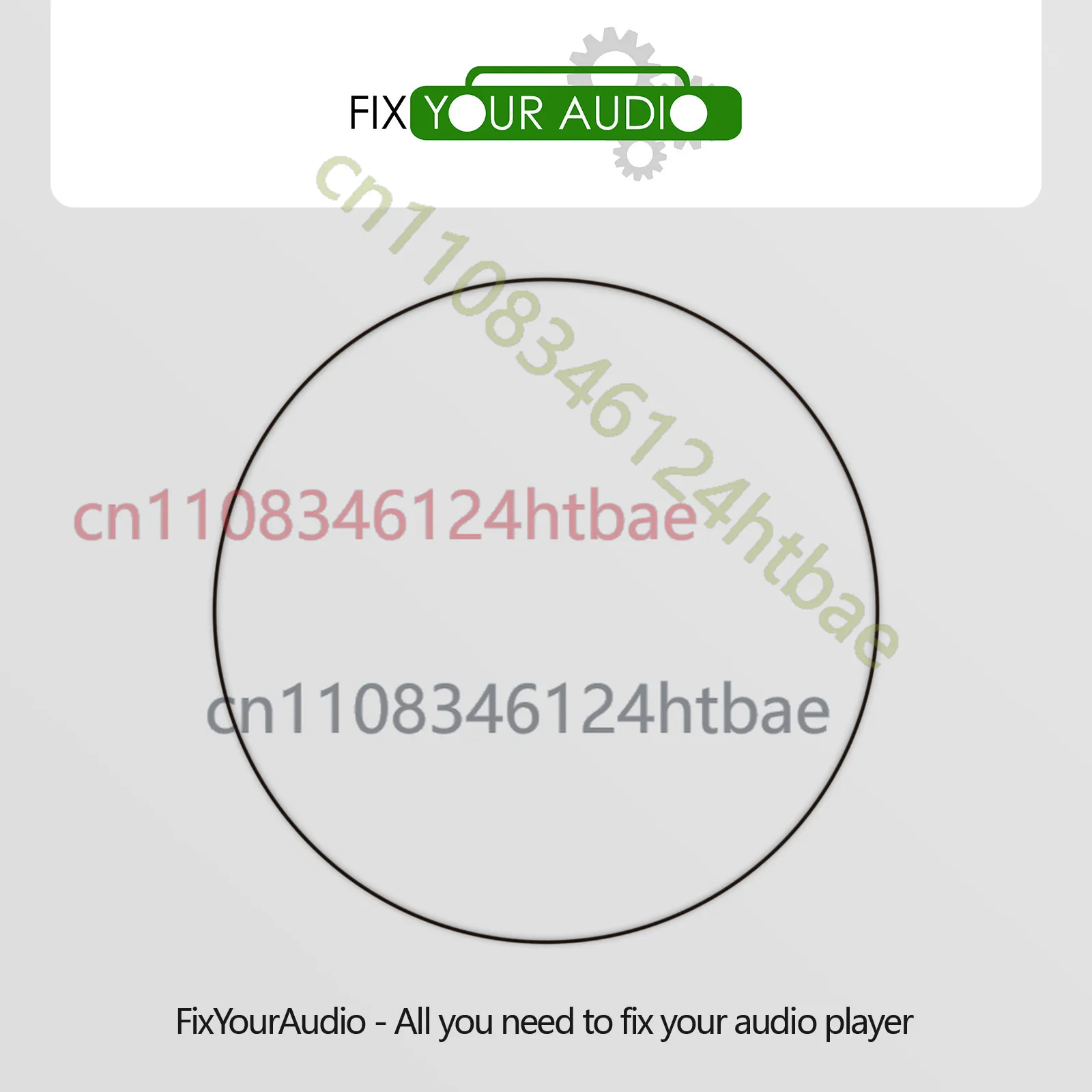 Replacement Rubber Drive Belt For Sony WM-GX312 WM-GX510 Walkman Cassette Player Repair Spare Parts