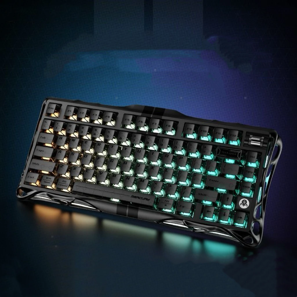 Gravity Planet 75 RGB e-sports magnetic shaft single-mode keyboard Magneto 0.005RT precision aluminum alloy