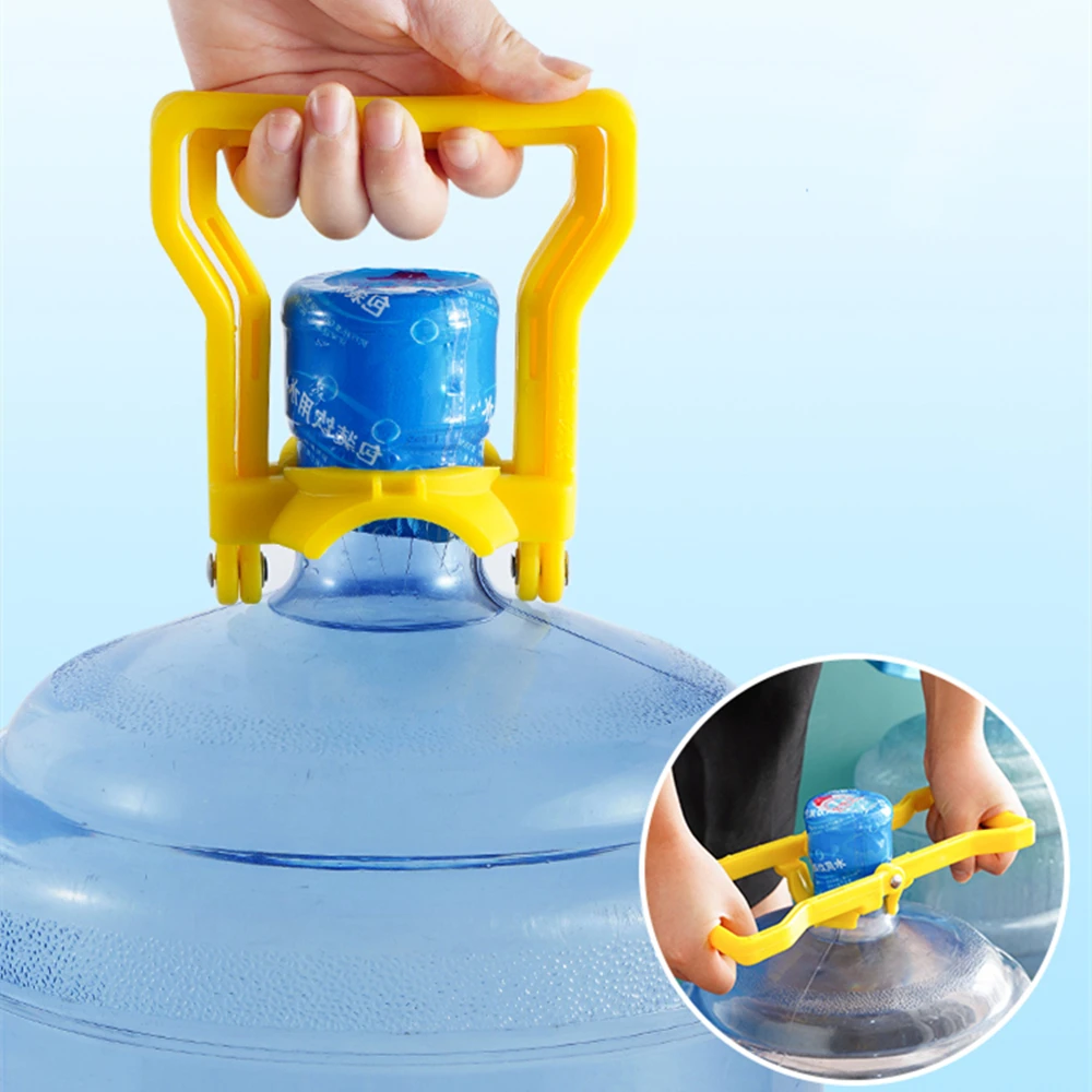 Kalınlaşmış plastik şişelenmiş su kolu enerji tasarrufu çift kova yükseltme kova kaldırma kolu taşınabilir taşıma şişelenmiş Pum cihazı