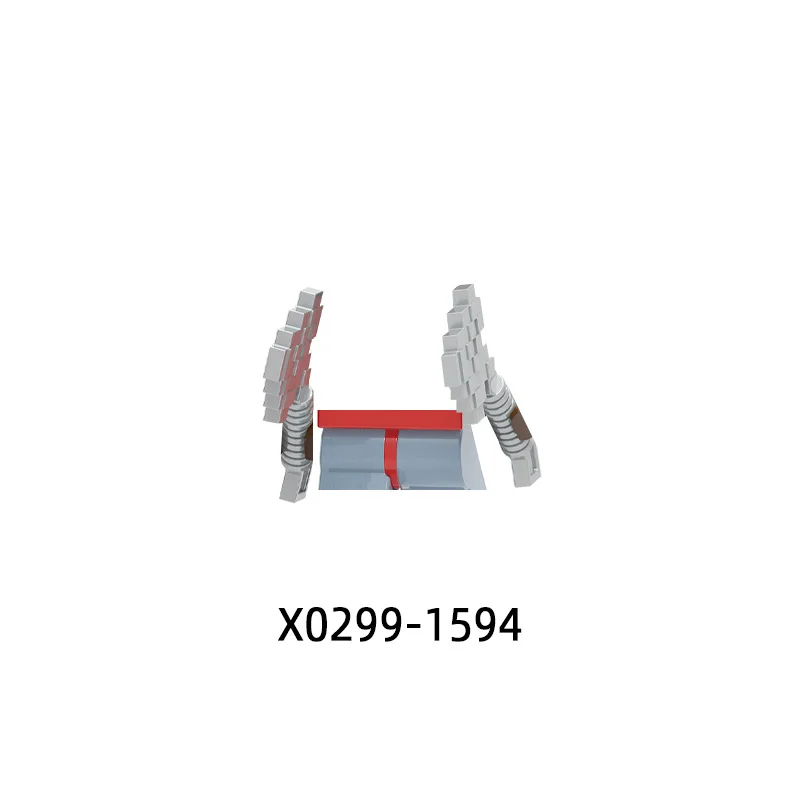 The Action Figures Pick Axe Archer Weapons Pants Hair Parts Model Blocks MOC Bricks Set Gifts Toys For Children X0299