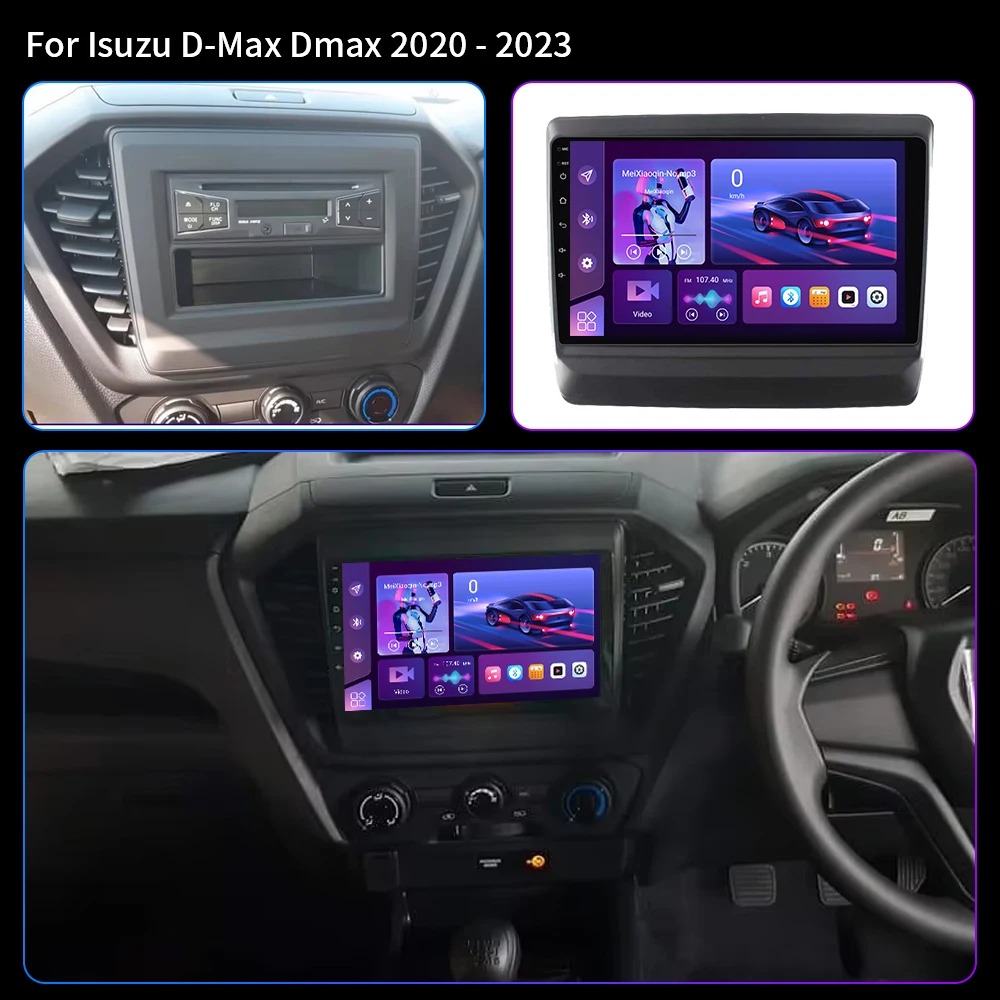 Android16 System Car Radio Stereo For Isuzu D-Max Dmax 2020 2021 2022 2023 Multimedia Video Player Head Unit Carplay Auto Screen