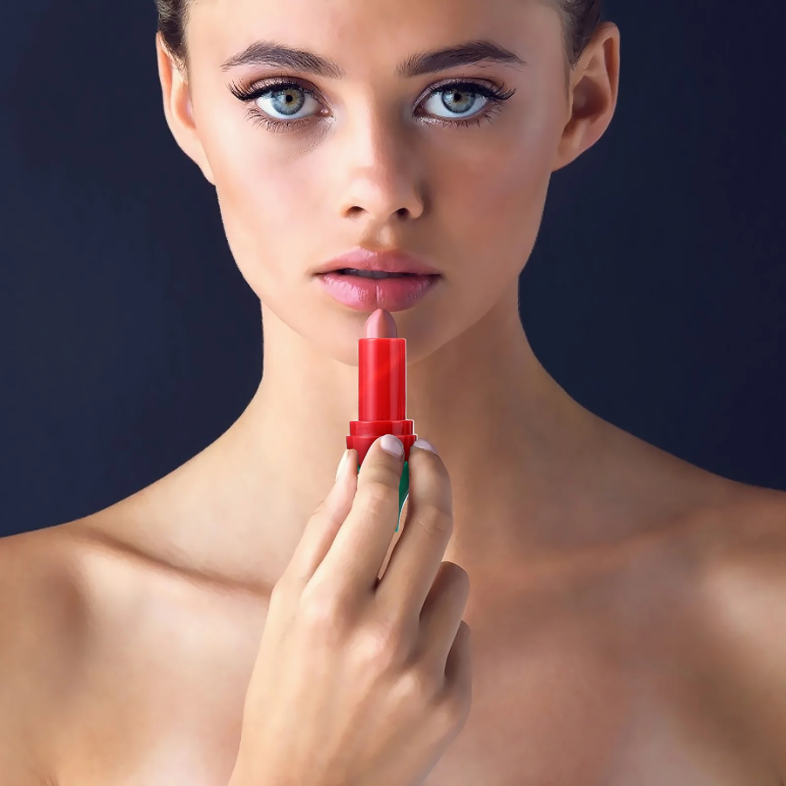 12 pezzi fai da te tubo per lucidalabbra mini contenitore vuoto per rossetto bottiglia di balsamo per labbra riutilizzabile in plastica forma creativa per divertimento in viaggio rosso