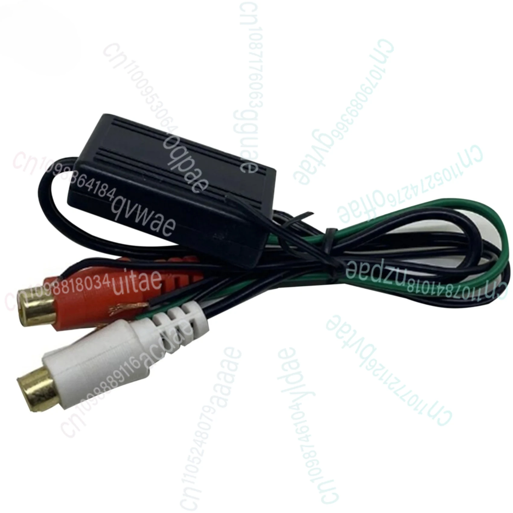 

B94A Convertidor de altavoz a 2-х сальдас닥 RCA IN/OUT alto/buajo para audio coche