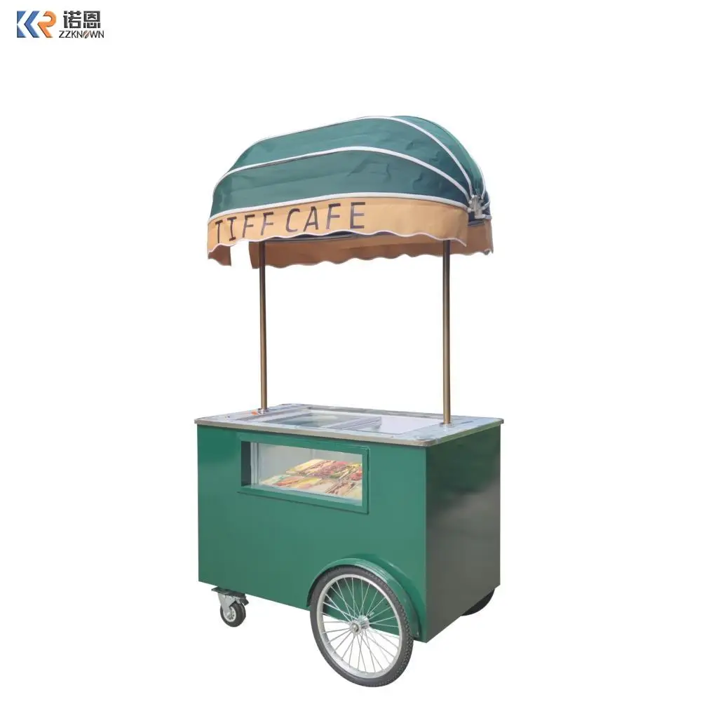  Ice Cream Fully Equipped Food Cart With Full Kitchen Mobile Food Truck Coffee Mobile Coffee Cart Pizza Kiosk