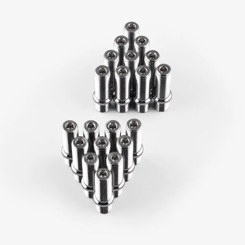 Steel Wheel Stud Conversion Lug Bolts Screw Kit for Car Alloy Wheels 17 Inch Wheels Studs Installation