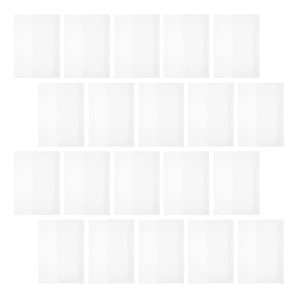 

20 Pcs Waterproof Book Cover Covers for Hardcover Aa Binder Protector Clear Pp Bound Presentation with Sleeves