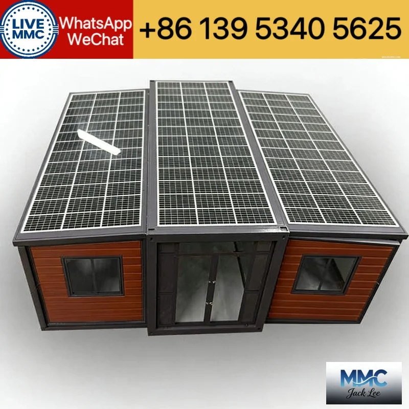 20-foot prefabricated cabin garden cabin with balcony factory direct low-cost quick-assembly folding container house