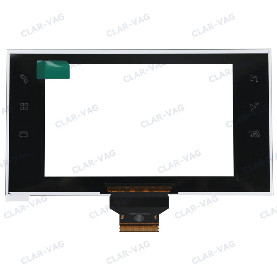 For Peugeot 308 408 Citroen RCC NEW 7 inch 61 Pins Glass Touch Screen Panel Car Radio Digitizer Parts LPM070G215A