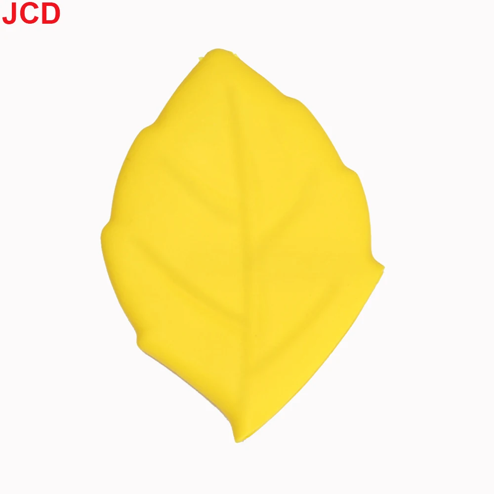 JCD 1pcs Portable Travel Silicone Water Cup Personalized Maple Leaf Shape Outdoor Washing Cup Toothbrush Holder Lid Mouth Cup