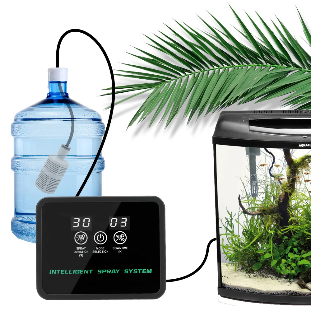 Electronic Timer Automatic Watering System Garden Plant Sprayer Spray Irrigation System Kit For Garden Aquarium Touch Screen