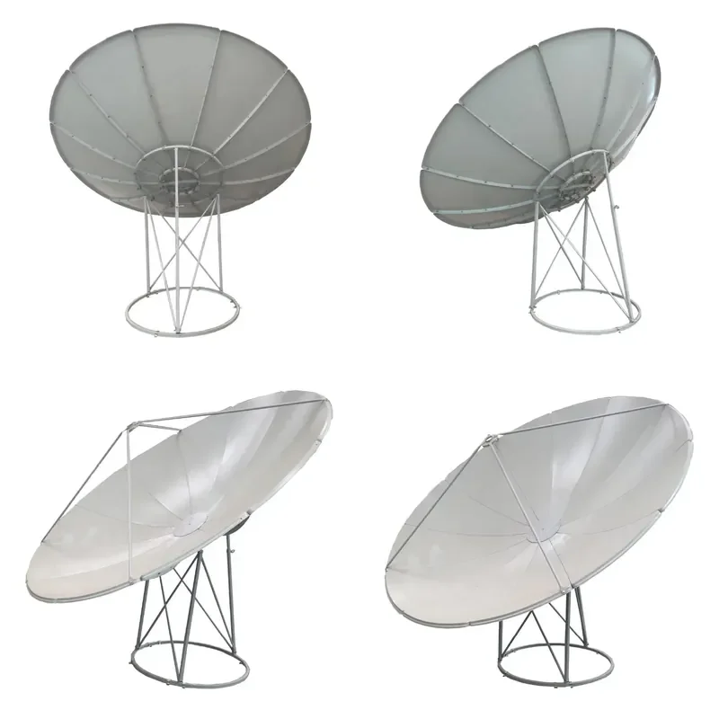 for  3m  Band Satellite Dish Antenna  TV Signal Reception High Gain Outdoor Parabolic Reflector