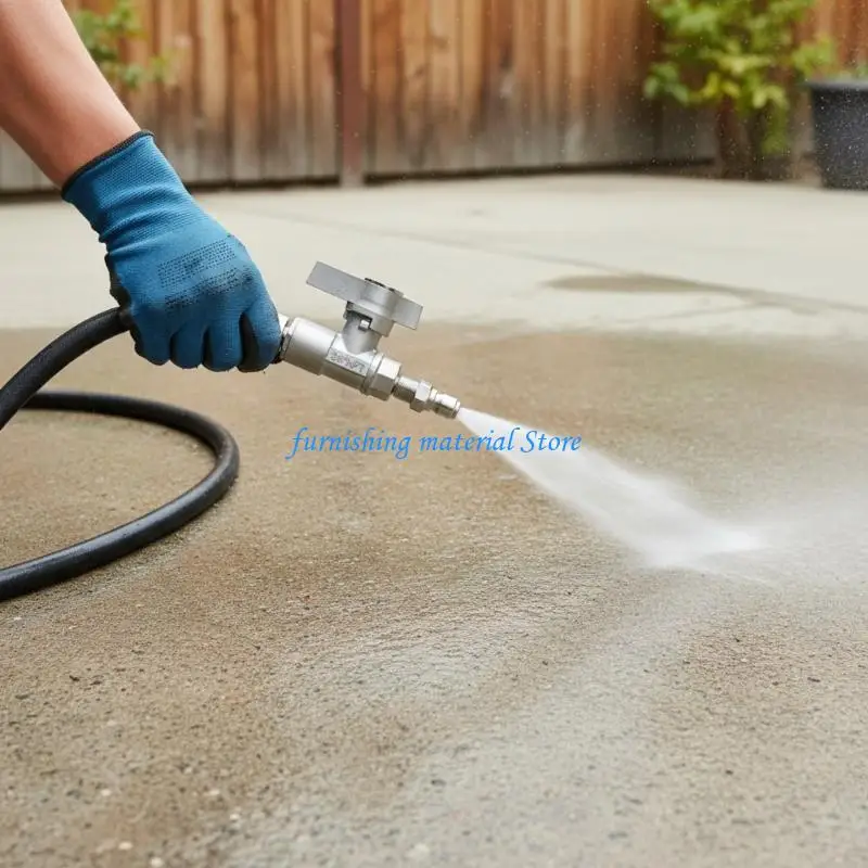 Y5GD 3/8 بوصة صمامات كروية سريعة التوصيل، تصميم عالي التدفق للتنظيف عالي التحمل #4