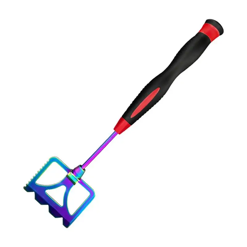 Shrimp Bait Shovel Fishing Lure Shovel Foldable Stainless Steel Portable Outdoor Fishing Accessories T Shape Shrimp Bait Shovel