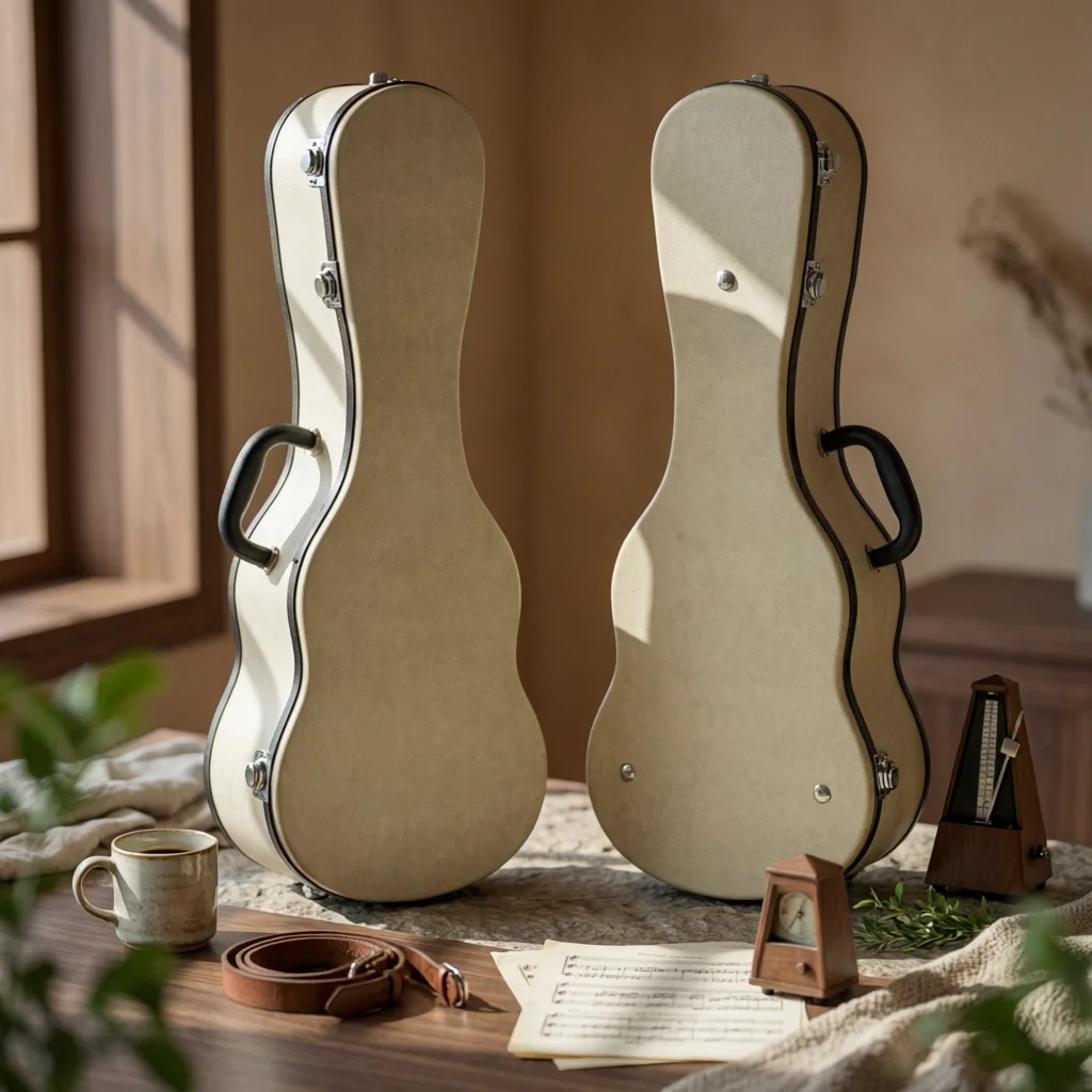 Ukulele Hard Case Safeguarding Ukulele Hardshell Case Heavy Duty Sturdy for Musicians, Travel, Home Storage