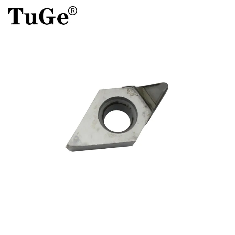 

2 шт. токарные станки, алмазные вставки DCGT070202-PCD DCGT11T304-PCD для обработки алюминия и меди
