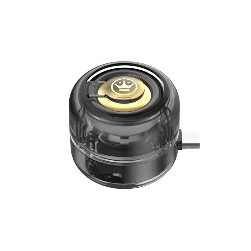 BOLRZO Cross-border Type-C direct plug-in mobile phone loudspeaker mini speaker built-in battery plastic voice prompt
