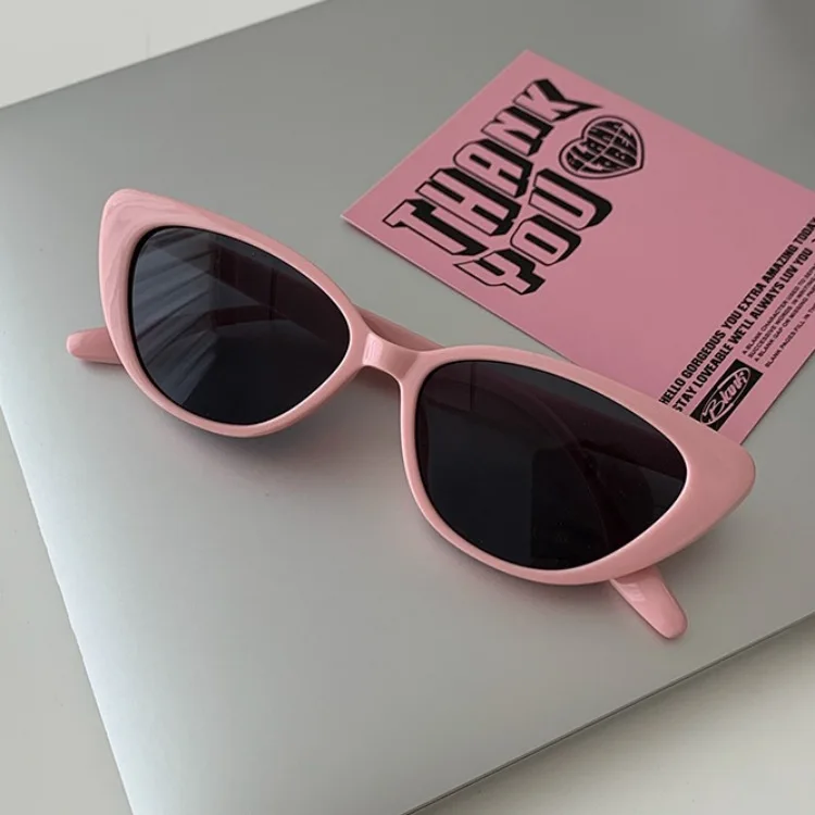 

Pink Cat-eye Sunglasses for Women, Brown Summer, High-end New Sunglasses for Men, Sun Protection, Retro Trend, Fashion Glasses