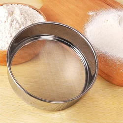 Round 304 Stainless Steel Lab Sieve Aperture Standard Sifters Shakers Kitchen Flour Powder Filter Screen Soil Strainer