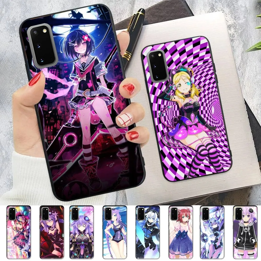 Official Neptunia Phone Case For Samsung S 9 10 20 21 22 23 30 23plus lite Ultra FE S10lite Fundas