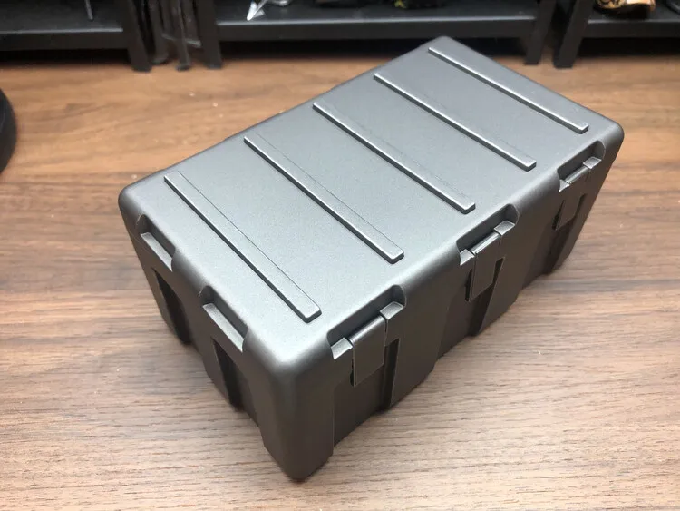 PG-13 1/6 Scale Black Box Soldier Equipment Storage Library Box Model for 12