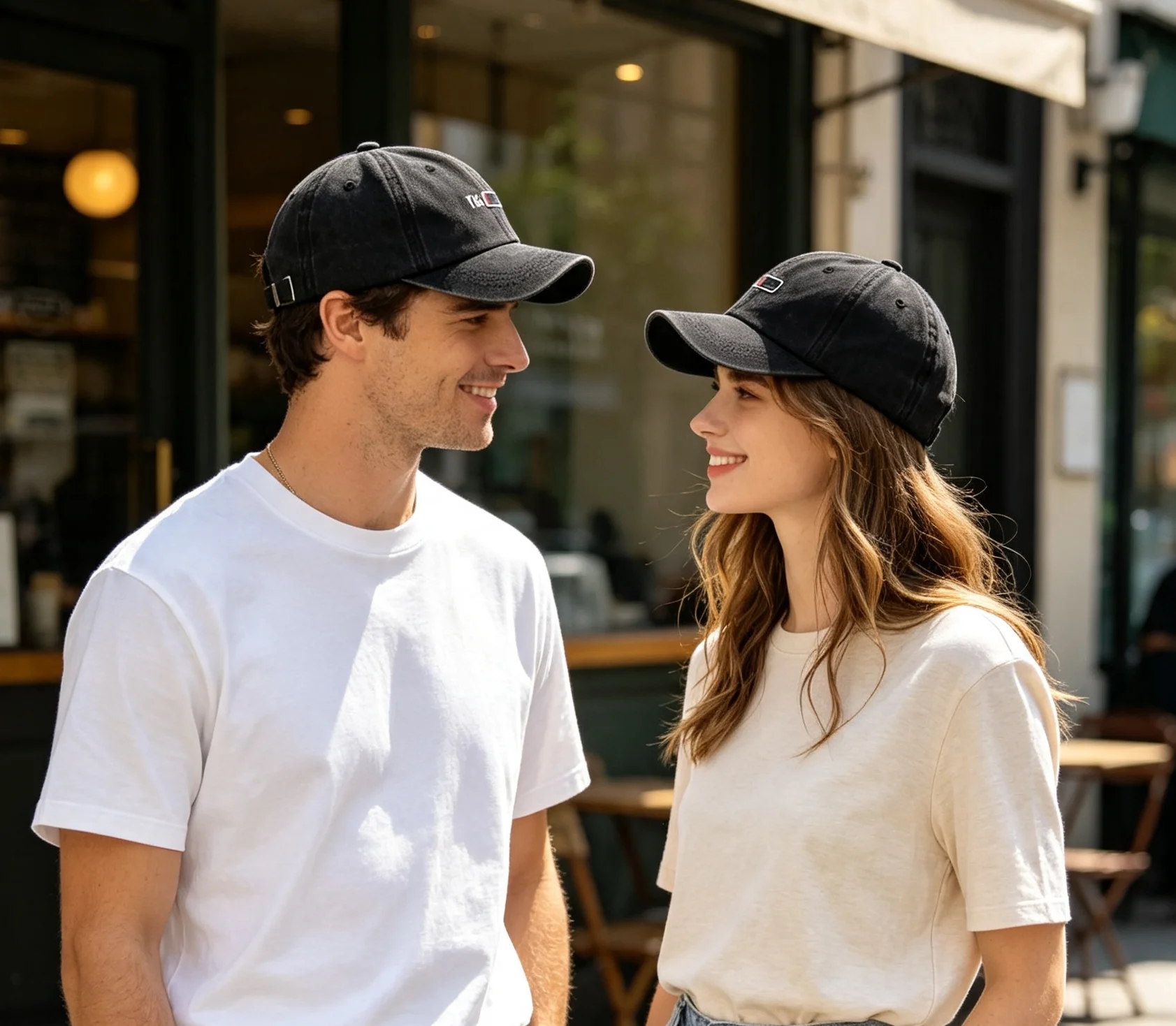 Klassische gewaschene Baseballkappe, verstellbare bedruckte Mütze für Männer und Frauen, Sport-Golf-Stil, lässige, bequeme Outdoor-Kappe – Detail 2
