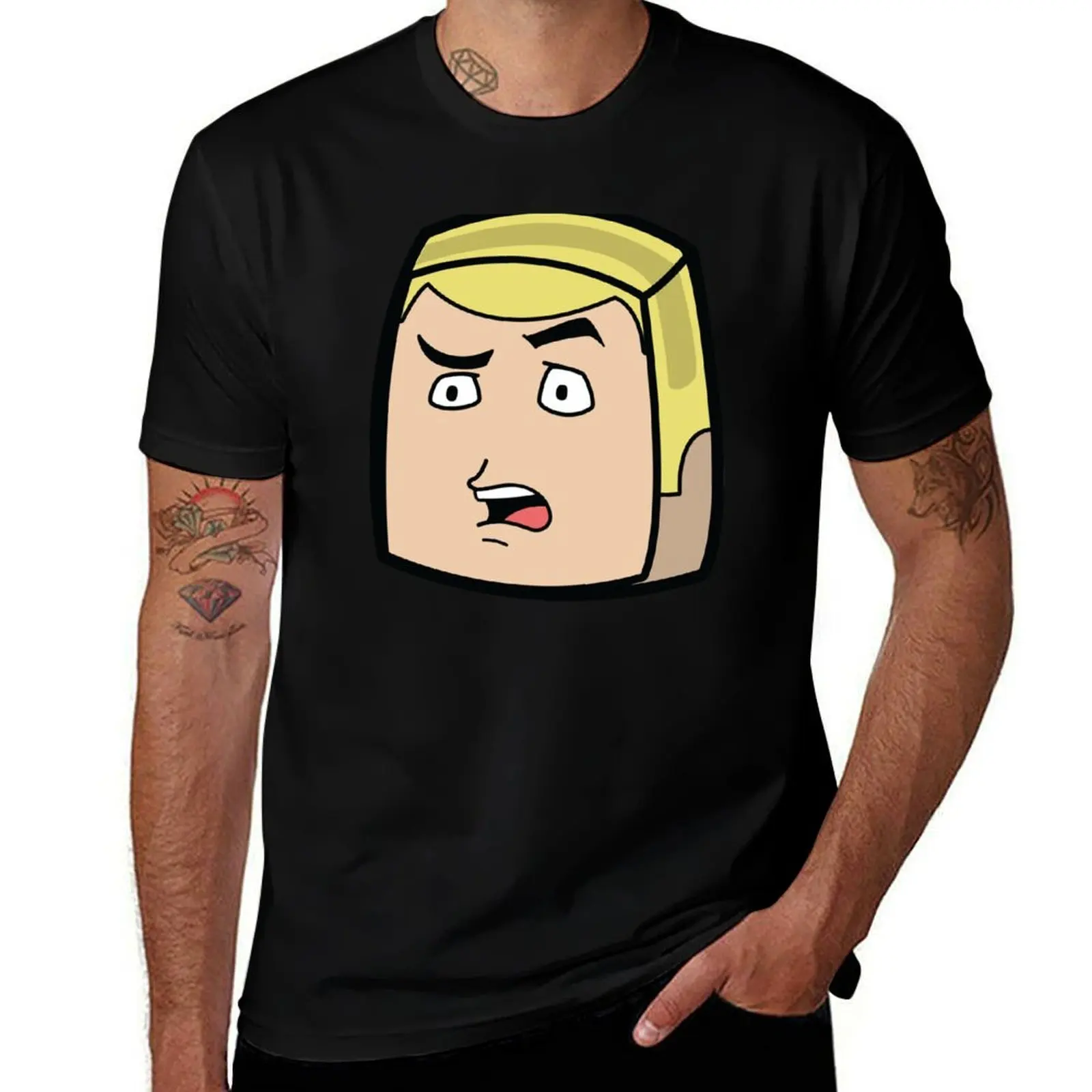 

Hank Venture - Venture Bros. Boxheadz T-Shirt graphic t shirts anime t shirts quick-drying mens t shirts pack