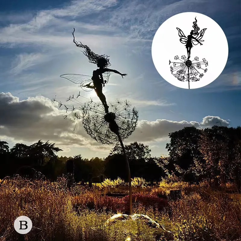 Fairy Garden Wire Statue 5